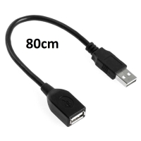 USB VERLÄNGERUNG HISPEED 2.0 SCHWAR 80cm