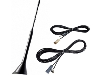 ATBB 2118.04 FM/DAB+ Aktiv-Antenne mit 5m DIN/SMB Kabel-Set (16V)
