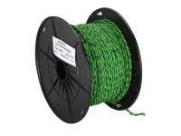 Verdrillte Kabel 2x0.75mm² grün/grün-schwarz