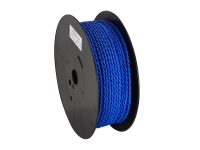 Verdrillte Kabel 2x2.50mm² Blau/Blau-Schwarz