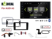 Radical R-D210 2-Din DAB+ für Audi A3