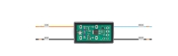 DC - DC Spannungsregler 4-stufig Eingangsspannung 9,5V - 25V