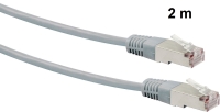 Netzwerk-Kabel CAT-5 Patchkabel 2m (Twisted Pair)