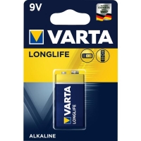 Batterie LONGLIFE 9V E-Block, 1-er Bli. Varta