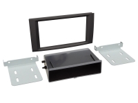 2-DIN Radioblende mit Fach VW T5/Touareg