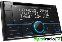 Kenwood DPX-7300DAB 2-DIN CD / USB / Bluetooth / Digitalradio DAB+ Amazon Alexa