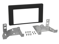 2-DIN Radioblende Toyota Aygo X 04/2022-2023 mattschwarz