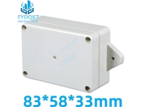 Wasserdichte IP65 kunststoff elektrische junction box 83 x 58 x 33 mm